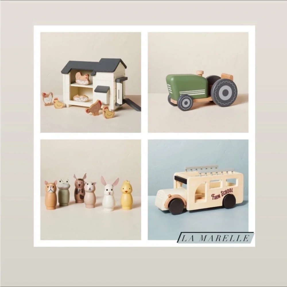 Wooden Toy Set - Hearth & Hand
